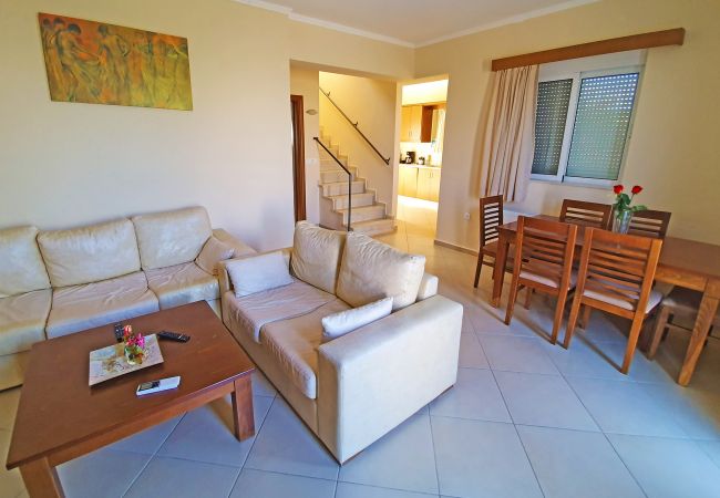 Villa in Walking distance to the beach, Near tavern, Chania, Crete Living area of the villa in Walking distance to the beach, Near tavern, Chania, Crete