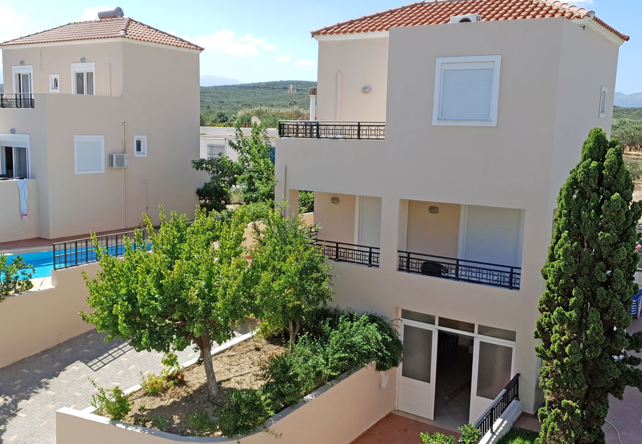 Villa in Walking distance to the beach, Near tavern, Chania, Crete Exterior view of the villa in Walking distance to the beach, Near tavern, Chania, Crete