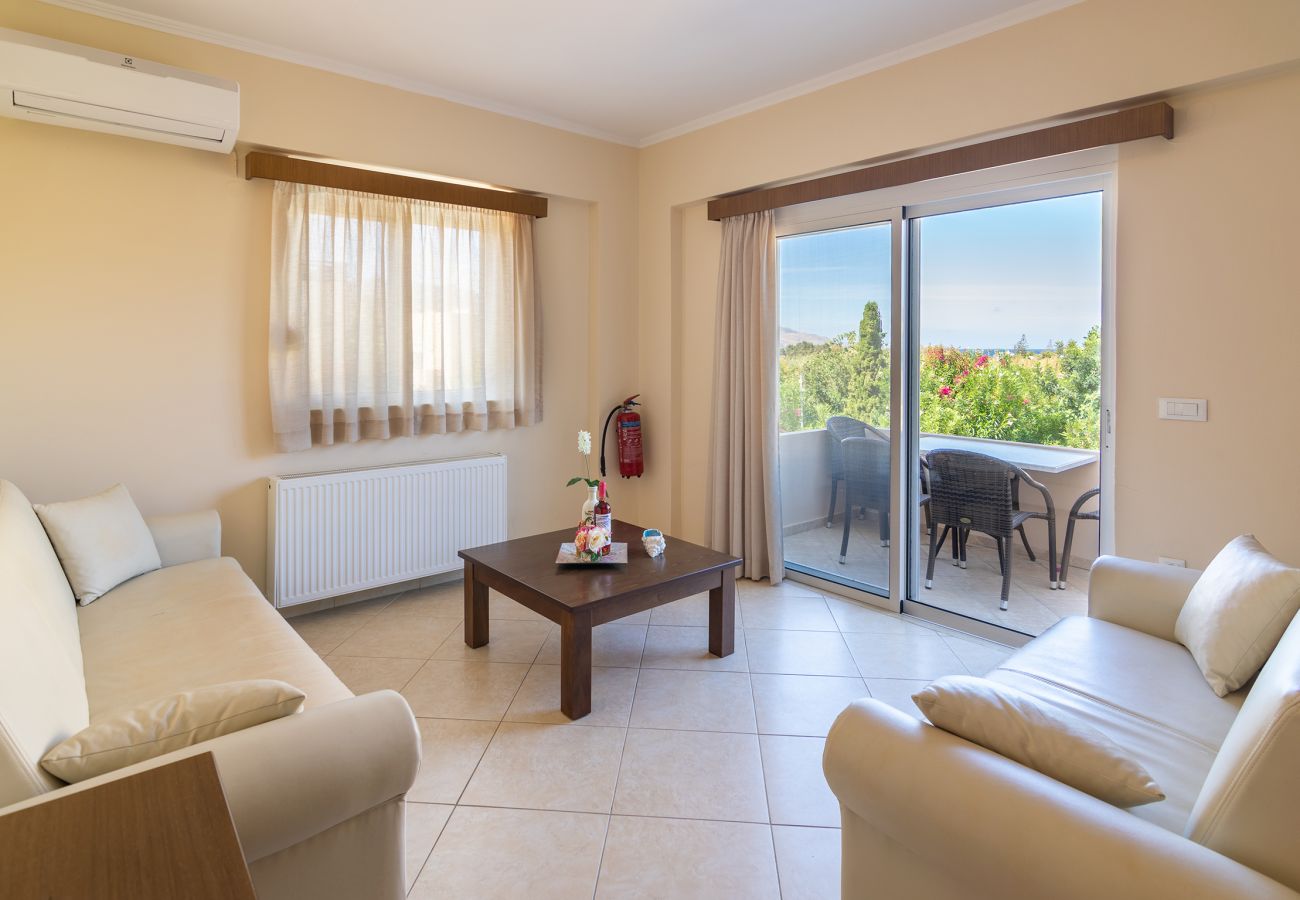 Villa in Walking distance to the beach, Near tavern, Chania, Crete Living area of the villa in Walking distance to the beach, Near tavern, Chania, Crete