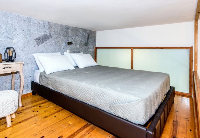 Double bed in the attic of Modern villa, Platanes, Rethymno, Crete Villa in Platanes - Platanias Villa Spyros