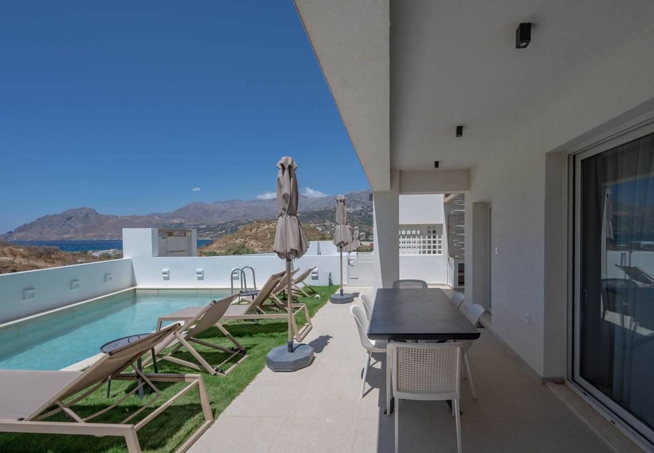 Corralia Villa 3:Plakias near the sea-Terrace