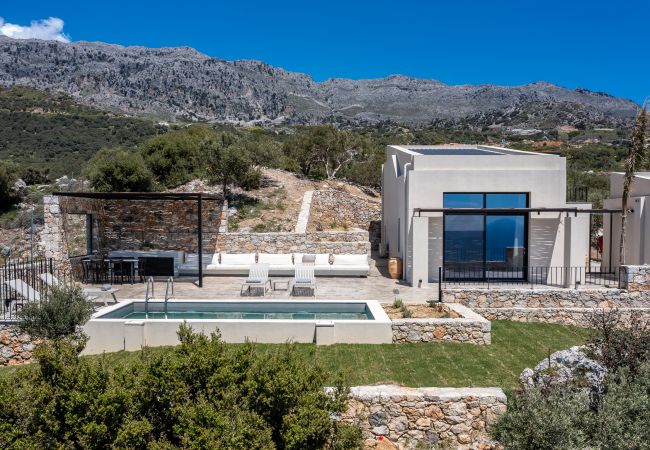 Metatulia 4,Plakias,Sea View, Full exterior villa view Metatulia 4,Plakias,Sea View, Full exterior villa view