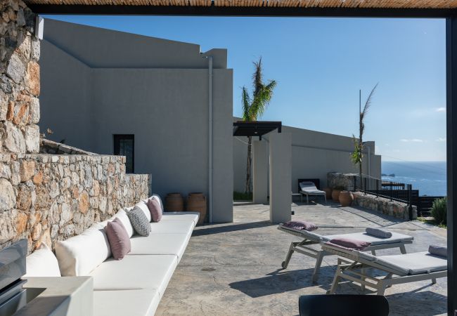 Metatulia 4,Plakias,Sea View, Exterior relaxation area Metatulia 4,Plakias,Sea View, Exterior relaxation area