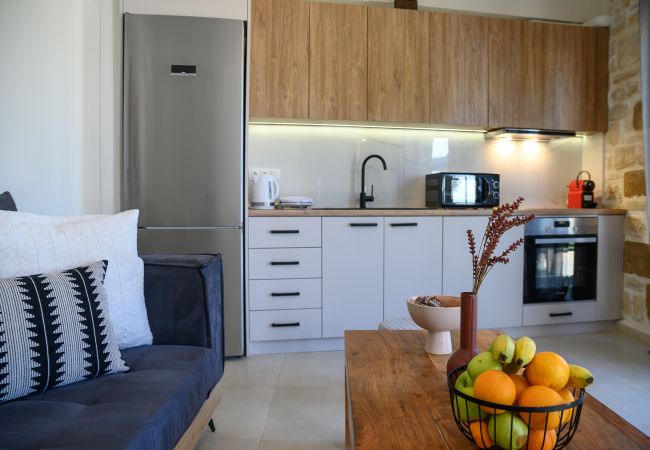 Modern Kitchen, Stone Built Villa, all ammenities, Pigi, Rethymno Modern Kitchen, Stone Built Villa, all ammenities, Pigi, Rethymno