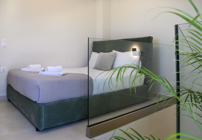 Cozy double bedroom,Stone Project villa, Pigi, Rethymno Cozy double bedroom,Stone Project villa, Pigi, Rethymno