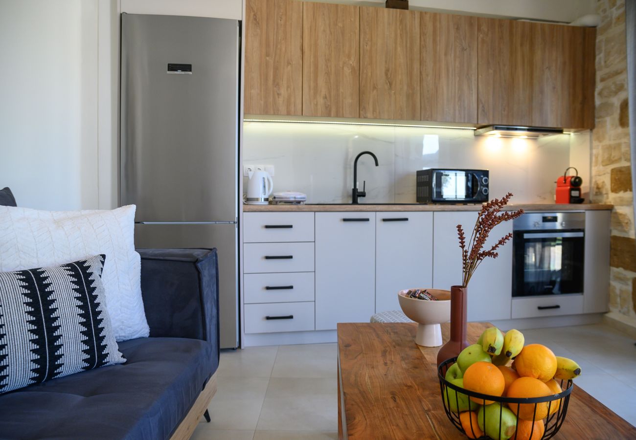 Modern Kitchen, Stone Built Villa, all ammenities, Pigi, Rethymno Modern Kitchen, Stone Built Villa, all ammenities, Pigi, Rethymno