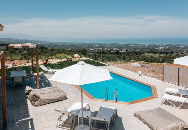Villa in Rethymno - Jason Panorama Villa 1 Villa in Rethymno - Jason Panorama Villa 1