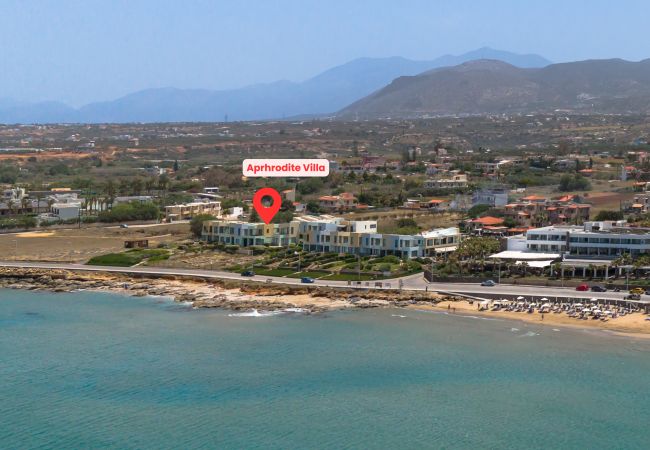 Villa in Kato Gouves - Aphrodite beachfront villa-on the Waves Villa in Kato Gouves - Aphrodite beachfront villa-on the Waves