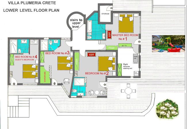 Villa in Akrotiri - Villa Plumeria Flower Villa in Akrotiri - Villa Plumeria Flower